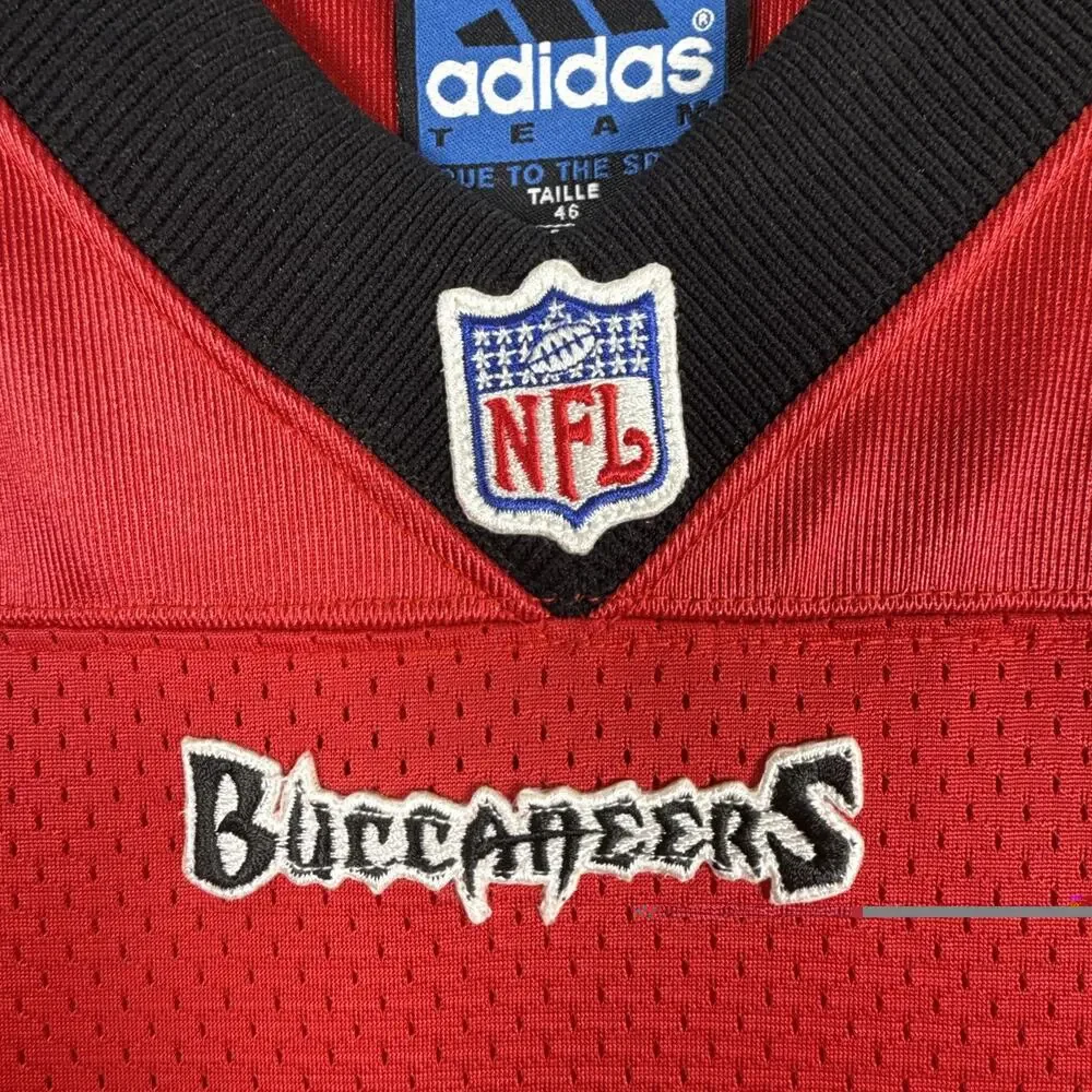 LG VINTAGE *Signed* HARDY NICKERSON BUCCANEERS JERSEY 46 ADIDAS PRO LINE Stitch